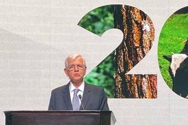 <p>El presidente de la SNA, Ricardo Ariztía, destacó la importancia del diálogo en el sur. Foto: Gentileza SNA</p>