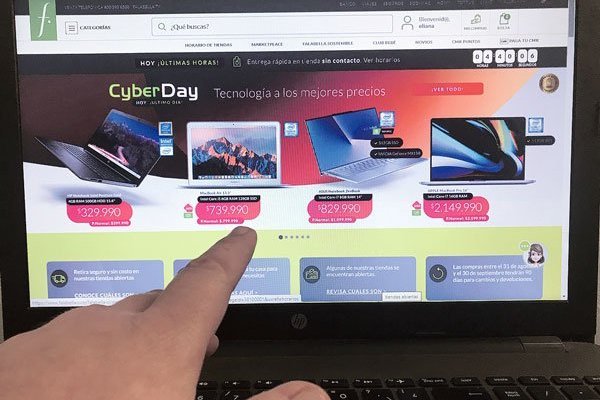 Falabella hace positivo balance de CyberDay y suma alza de casi 80% en visitas respecto al año anterior