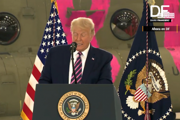 <p>Ahora en DF: Trump advierte que respondería a un ataque de Irán con uno "mil veces mayor"</p>