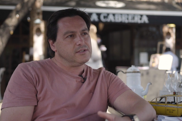 <p>18ED: Conversación con José Luis Ansoleaga, socio de "La Cabrera"</p>