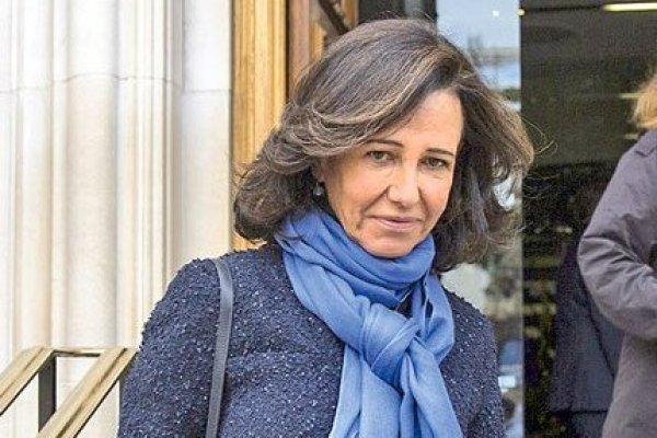 <p>La presidenta de Grupo Santander, Ana Botín. Foto: Bloomberg</p>