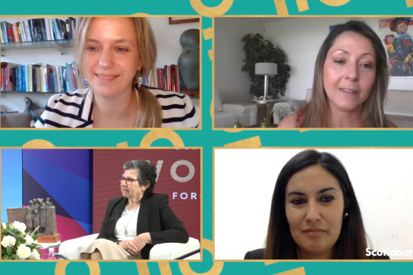 <p>Encuentro "Mujeres Agentes de Cambio", organizado por Scotiabank</p>