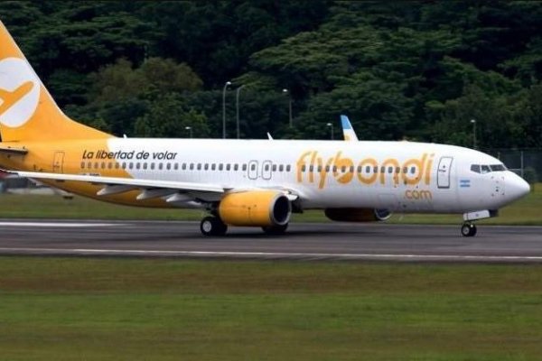 <p>Flybondi tiene previsto reanudar sus vuelos el 5 de noviembre. Foto: Archivo</p>