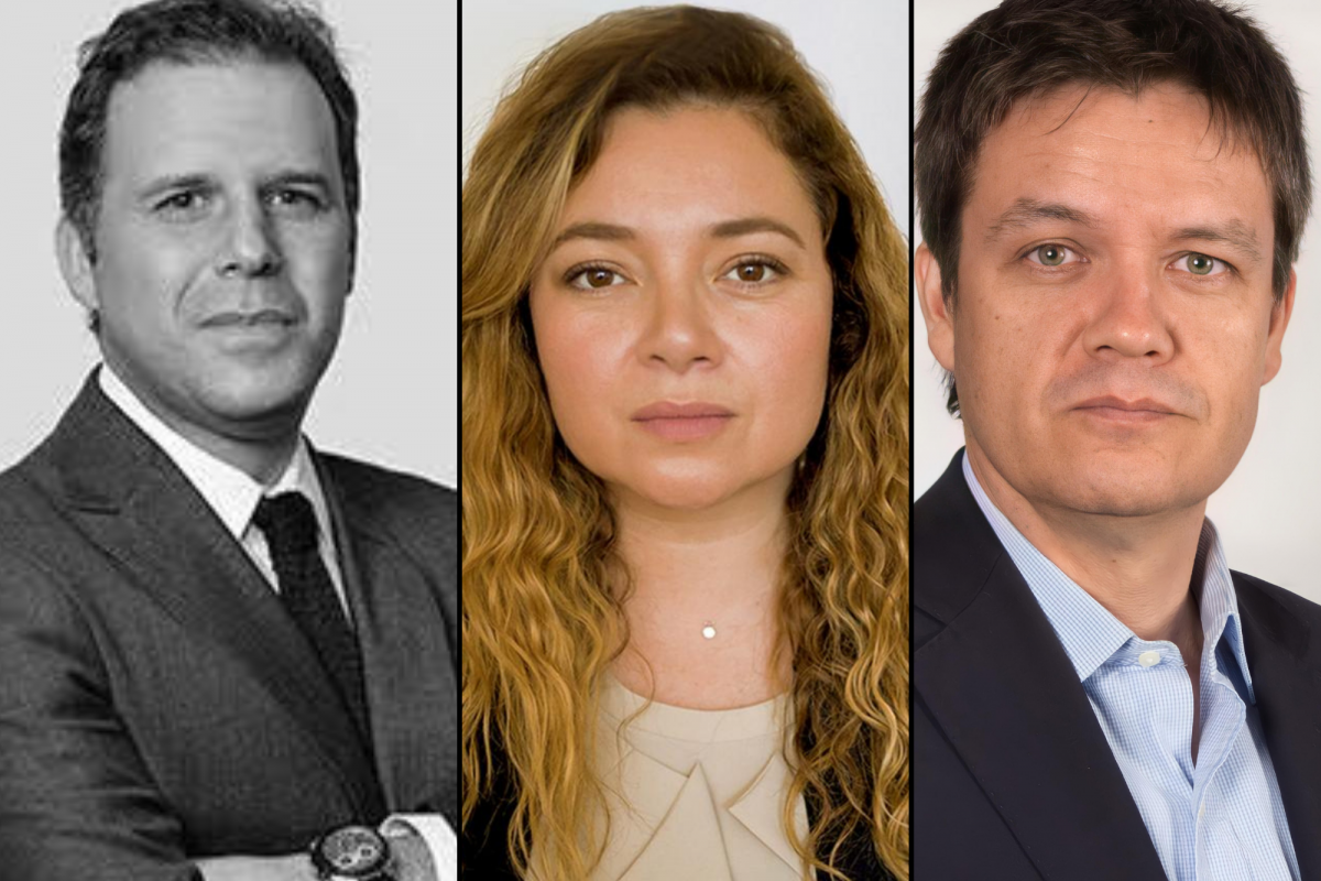 <p>Nicolás Yuraszeck, Jéssica Matus y Rodrigo Lavados.</p>
