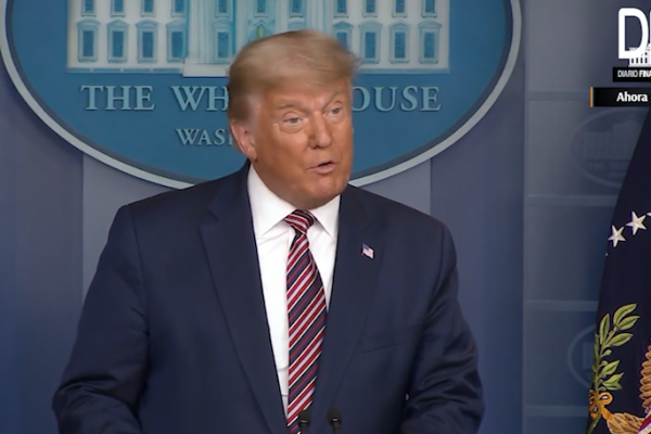 <p>Ahora en DF: Trump insiste en que están intentando "robarle" las elecciones</p>