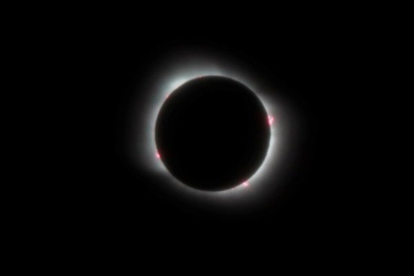 Imágenes del Eclipse solar.