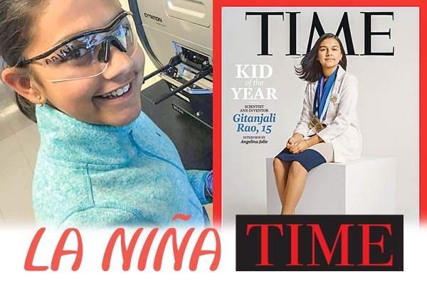Gitanjali Rao: La niña del año que busca evitar la próxima pandemia