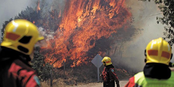 Menor movilidad de personas ha ayudado a prevenir incendios: eventos han bajado 3% y superficie afectada 62%