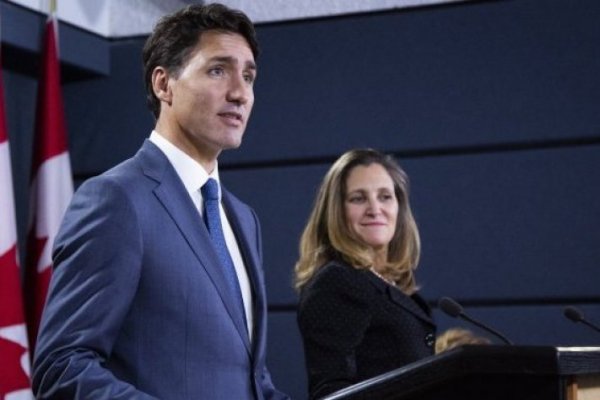 Trudeau ordenó a ministra de Finanzas evitar nuevos gastos permanentes