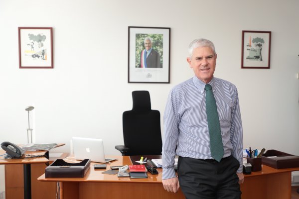 <p>El presidente de BancoEstado, Ricardo de Tezanos. </p>