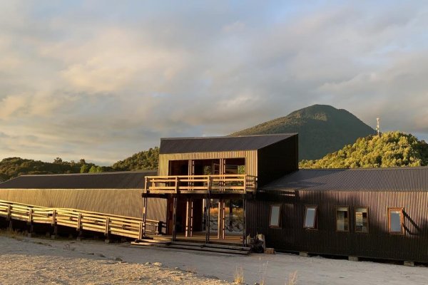 El museo que recuerda la erupción del volcán Chaitén