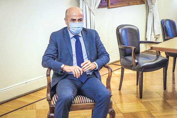 <p>Jorge Bermúdez, contralor general de la República. Foto: Agencia Uno </p>