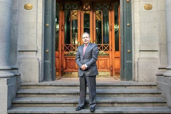 <p>El gerente general de Banco de Chile, Eduardo Ebensperger.</p>