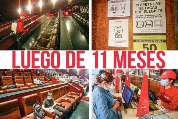Cómo será ir al cine en la nueva realidad