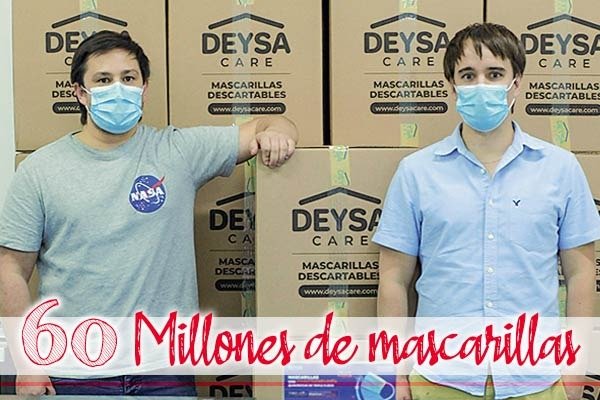Los hermanos que más mascarillas producen en Chile ya miran a Europa