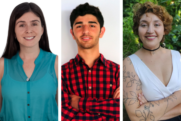 Candidatos a constituyentes en cinco claves (Cap. IX): Sub25 Chiaria Barchiesi, Angelo Perroti y Javiera Saldaña