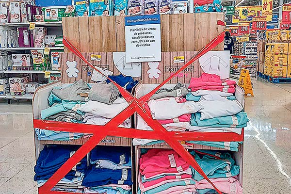 El polémico instructivo de artículos que se podrán comercializar en cuarentena