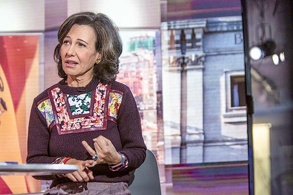 <p>Ana Botín, presidenta del banco. Foto: Bloomberg</p>