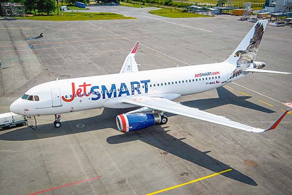 JetSmart se enfrenta con estadounidense Jetsmarter por registro de marca