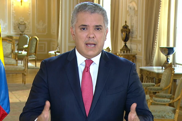 Presidente de Colombia pide al Congreso que la reforma tributaria se tramite con urgencia