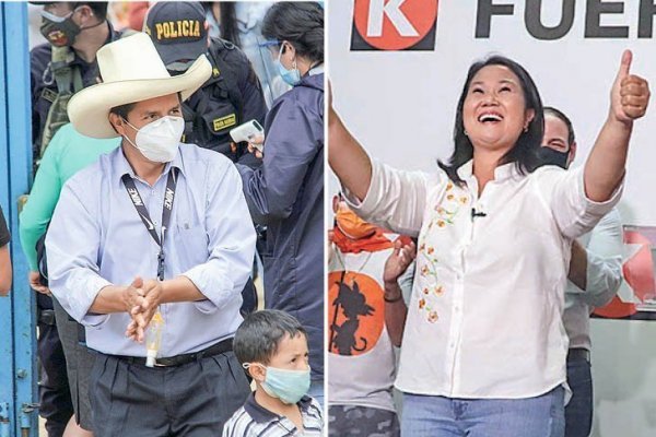 Pedro Castillo, candidato presidencial peruano de izquierda, duplica nivel de apoyo de Keiko Fujimori