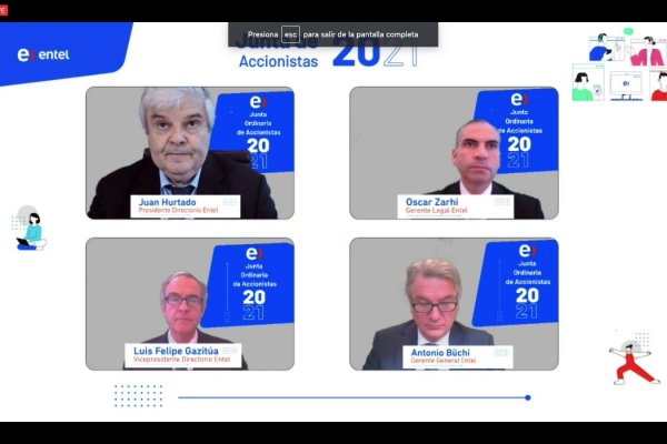 Entel invertirá US$ 560 millones este año para fortalecer redes y empezar a implementar el 5G