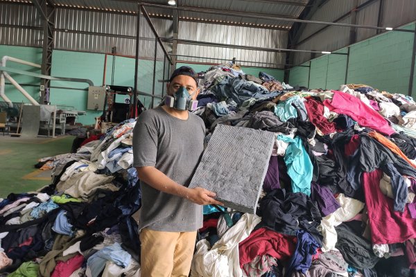 El desconocido mercado del reciclaje textil en Chile