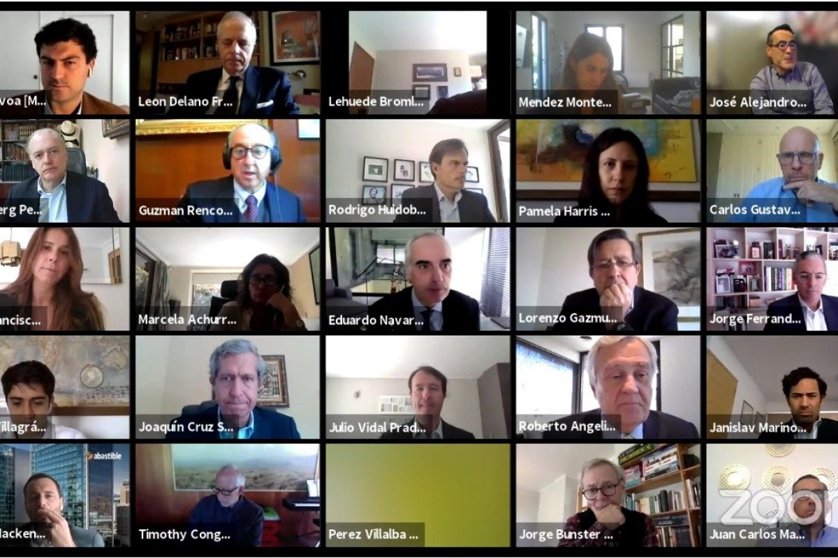 <p>El presidente de Empresas Copec, Roberto Angelini, lideró la junta de accionistas que se realizó de forma virtual.</p>