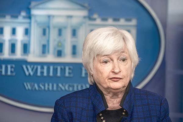 <p>Yanet Yellen Secretaria del Tesoro de EEUU. Foto: Bloomberg</p>
