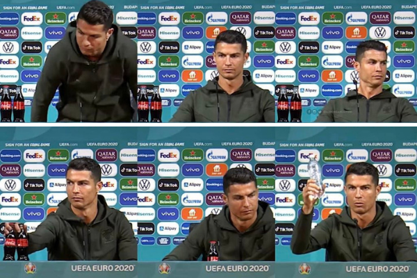Desaire de Cristiano Ronaldo a Coca Cola levanta cuestionamientos sobre idoneidad de marcas como patrocinadores deportivos