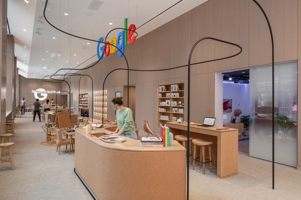 <p>Google estrenó su primera tienda física del mundo</p>