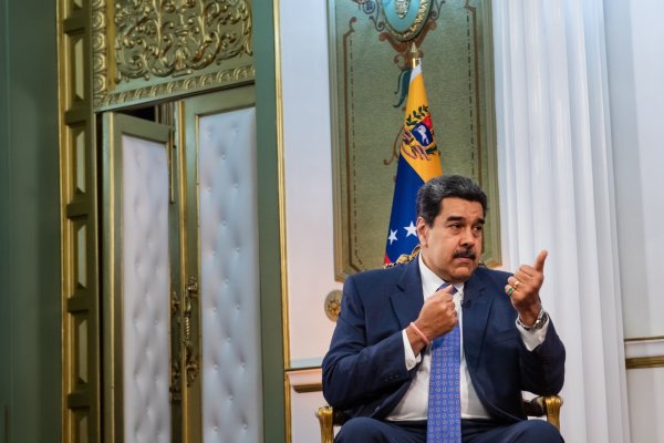 <p>Nicolás Maduro en entrevista con Bloomberg Tv.</p>