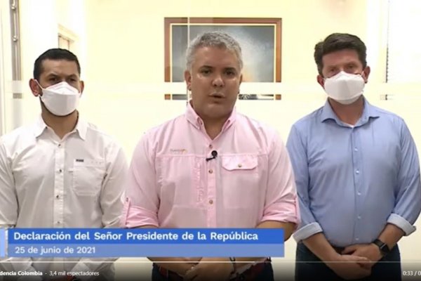 Colombia: Helicóptero en el que viajaba el presidente Duque es atacado con disparos