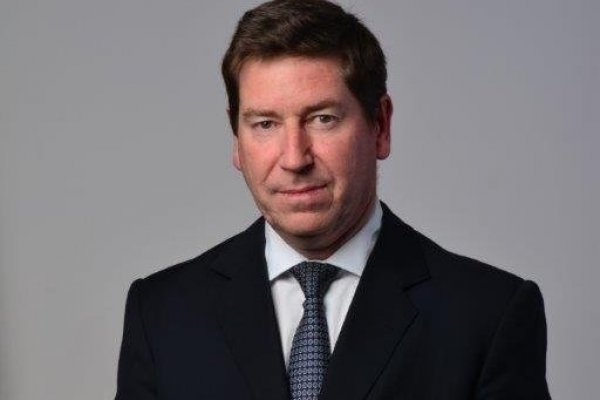 <p>Daniel Mas, presidente de Ecomac conversa con Marily Lüders</p>
