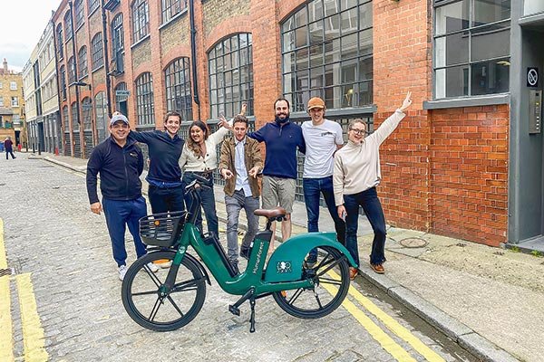 <p>El piloto de las bicicletas sostenible se lanzó hace poco más de un año en Londres. Foto: HumanForest</p>