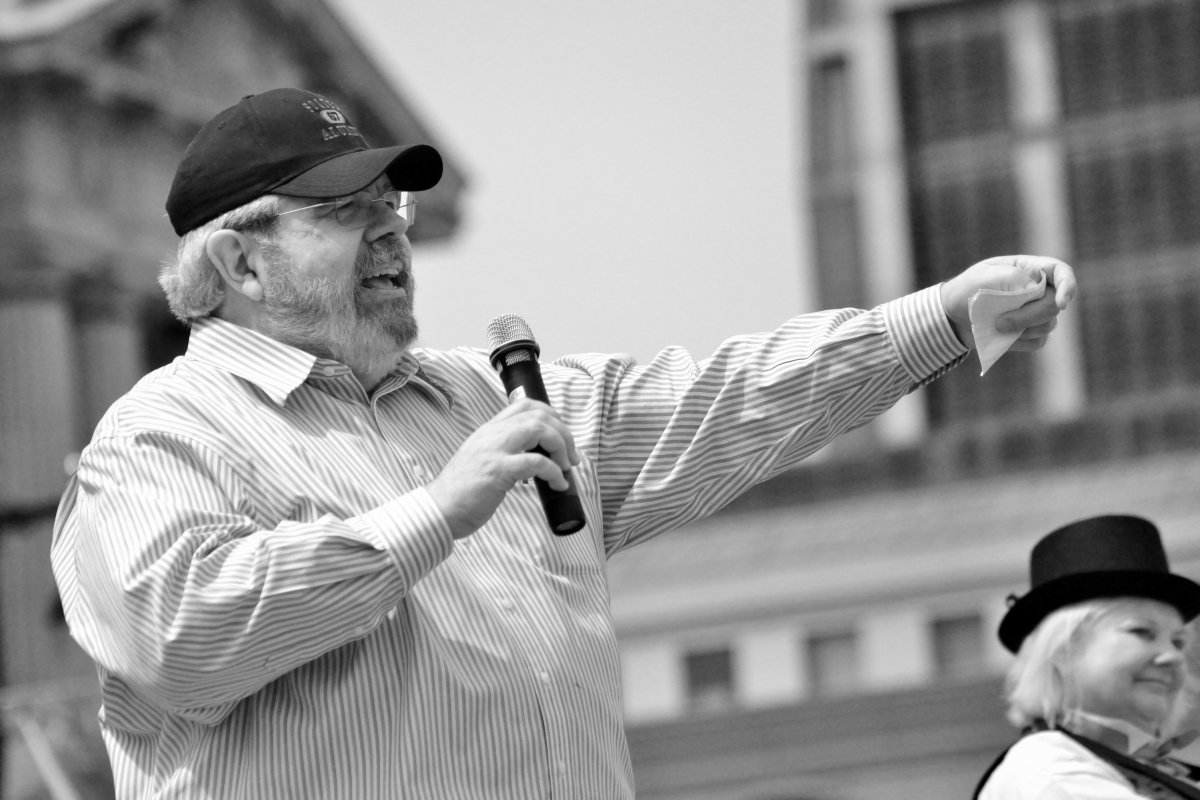 <p>David Cay Johnston, el biógrafo de Donald Trump</p>