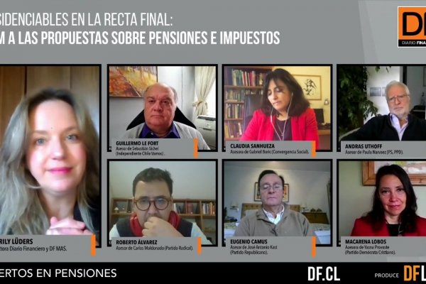 Encuentro DF | Presidenciables en la recta final: zoom a las propuestas sobre pensiones