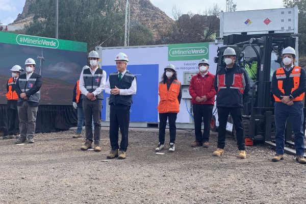 Chile produce su primera molécula de hidrógeno verde para minería