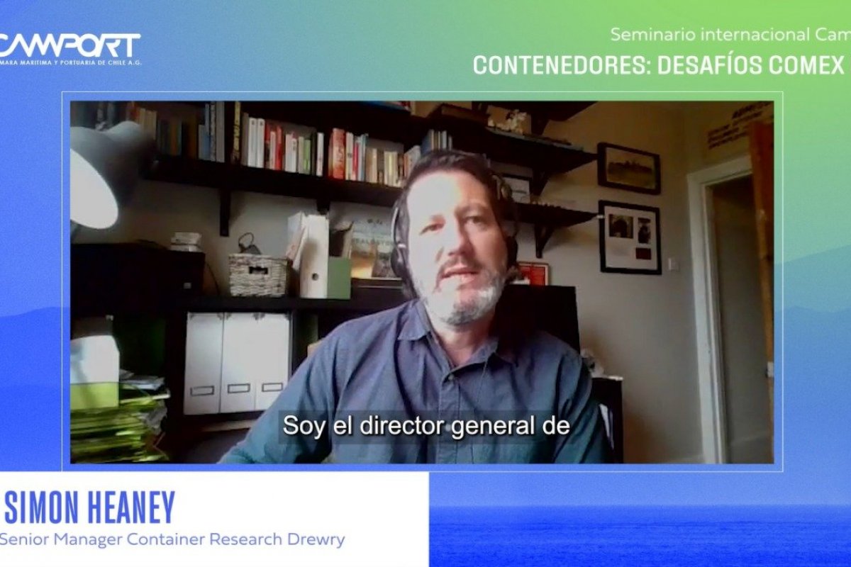 <p>Simon Henay Senior Manager de Container Research Drewry </p>