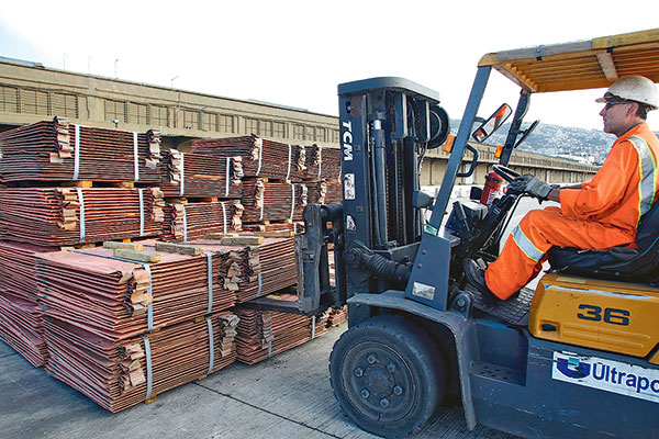Precio de la libra del cobre dejaría los US$ 4 durante el próximo bienio