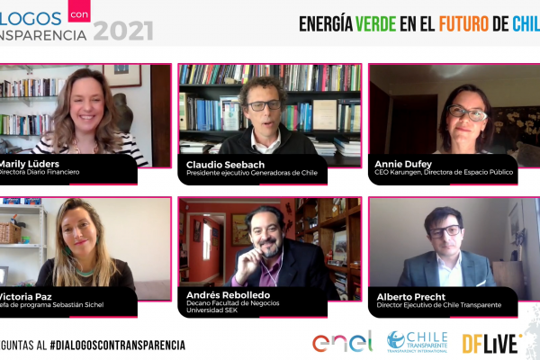 Encuentro DF | Diálogos con Transparencia "Energía verde en el futuro de Chile"