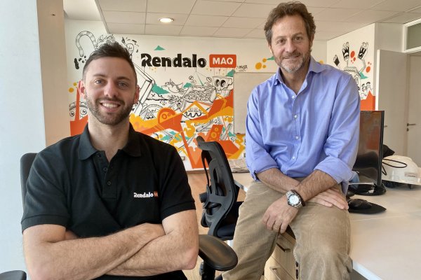 <p>Ariel Vaisman y Juan Pablo Mir, socios fundadores de Rendalo Maq.</p>