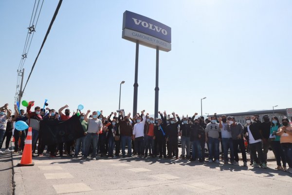 <p>Volvo Chile alcanza acuerdo con sus trabajadores y pone fin a la huelga</p>
