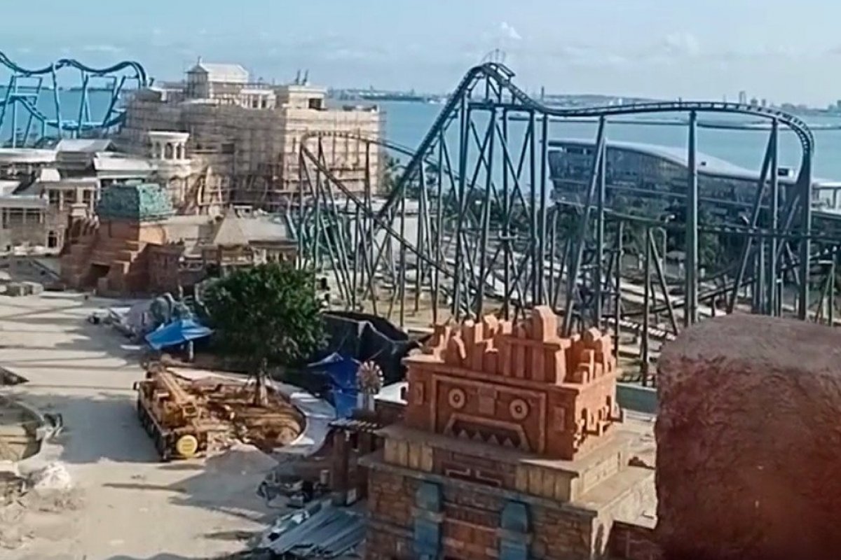 <p>La isla de la fantasía que deslumbró a Evergrande, el gigante chino que tambalea</p>