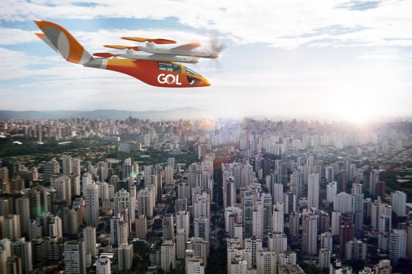 <p>Brasileña Gol anuncia compra de 250 aviones para flota de "taxis voladores"</p>