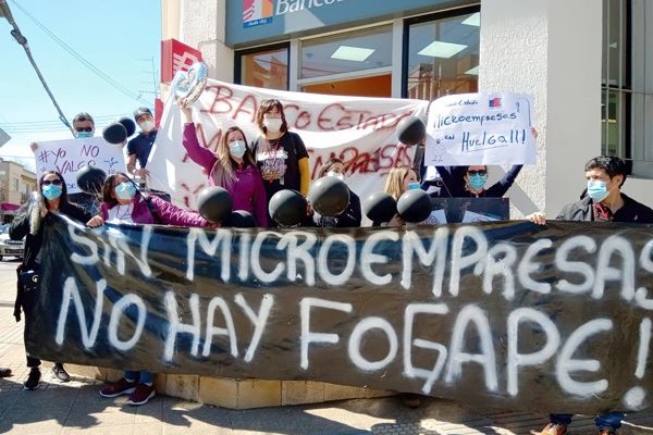 <p>Crece la tensión en BancoEstado tras segundo día de huelga de la división Microempresas</p>