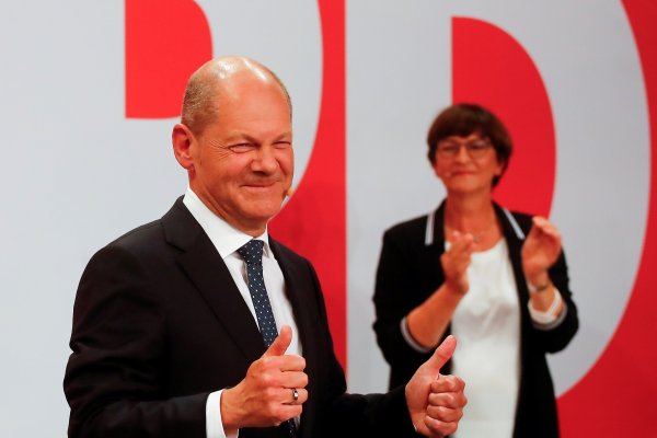 Resultados provisionales confirman victoria del SPD por estrecho margen