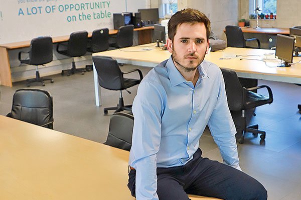 <p>El CEO de Betterplan, José Tomás Valente. Foto: Julio Castro</p>