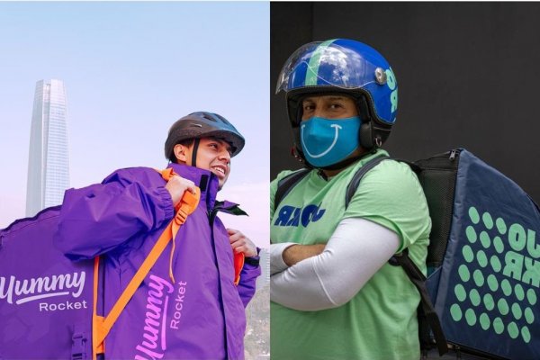 Se estrecha la competencia en el delivery: aterrizan en Chile dos apps que prometen despachos en 15 minutos