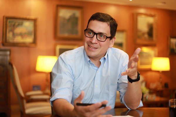 <p>El vicepresidente de BancoEstado, Pablo Correa. Foto: Julio Castro</p>